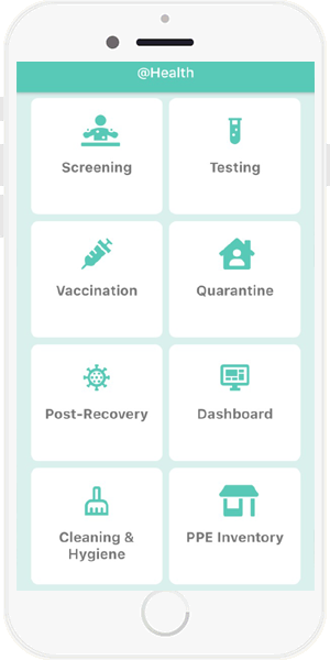 Snapshot of @health application